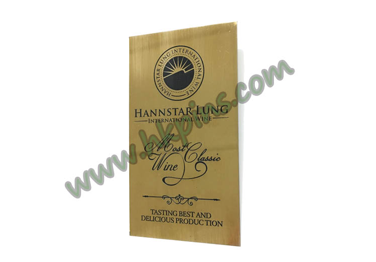 金屬片刻字 | 金屬片蝕刻